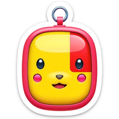 Tamagotchi from the Turning Red movie sticker