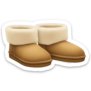 uggs slippers  sticker
