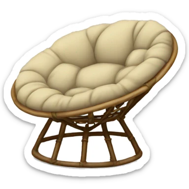 Papasan chair sticker