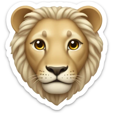 leo zodiac heart sticker