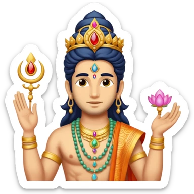 Lord Vishnu sticker