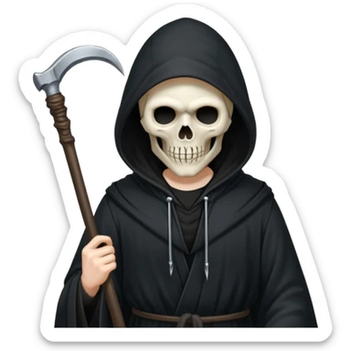 grim reaper sticker