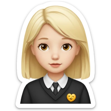 Petite souris écolière sticker