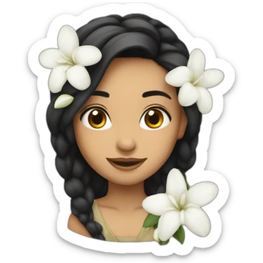 Jasmine sticker