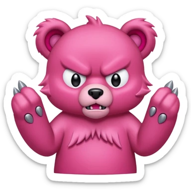 Gloomy bear sticker