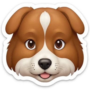 Perrito tranquilo  sticker