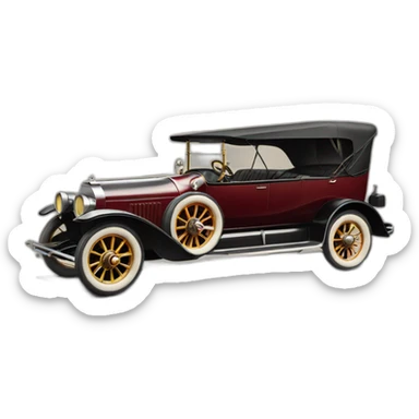 Early 20th century Cadillac  sticker