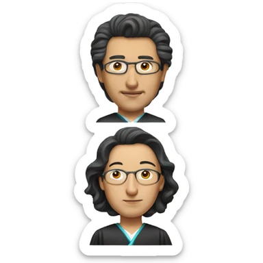 kazakhstan judge photorealistic sticker