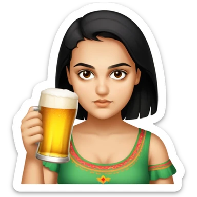 Cerveza Drinker sticker