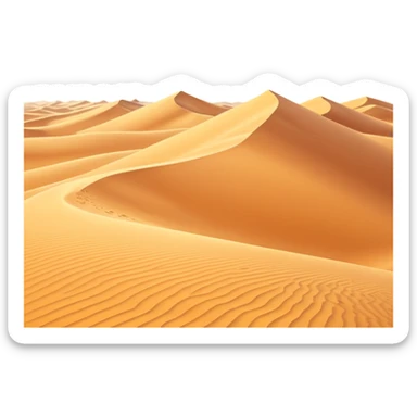 desert landscape background icon, golden sand dunes, soft sunlight, subtle wind trails, fantasy desert atmosphere, 3D cartoon style, mobile game background, clean composition, no characters, no buildings, no text, no watermark sticker
