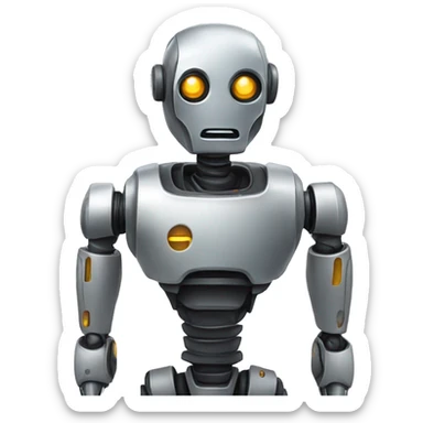 Robot sticker