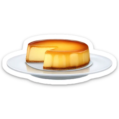 Flan sticker