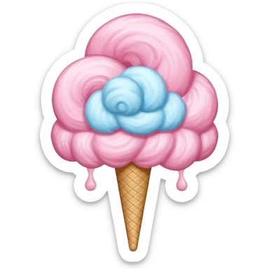 Fair cotton candy  sticker