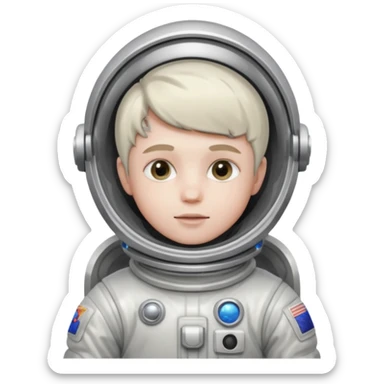Twink on the moon sticker