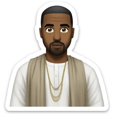 Arabic Kanye west sticker