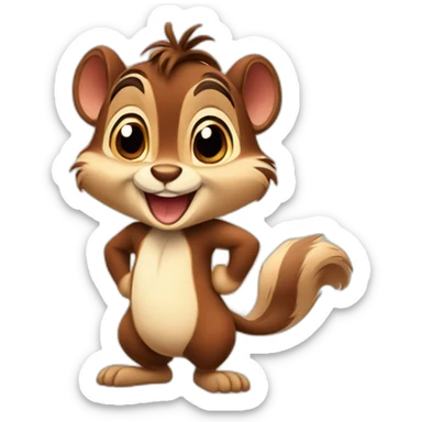 chip dale sticker