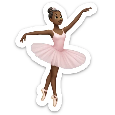 Ballerina sticker