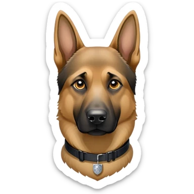 police dog K9 sticker