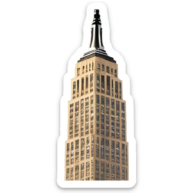 Empire State Building new york sticker