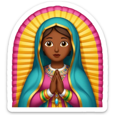 VIRGEN DE GUADALUPE sticker
