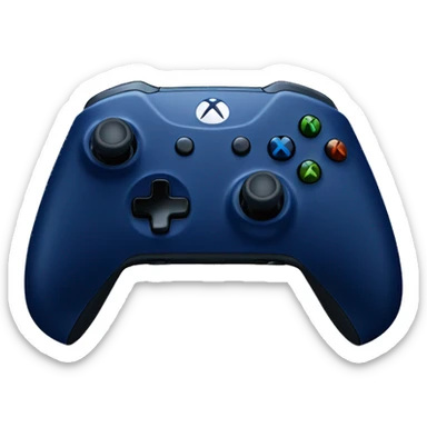 dark blue xbox one series x controller sticker