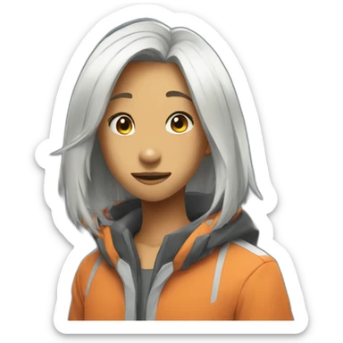 darling in the fraxx sticker