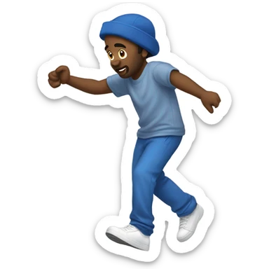 Joran love doing the Crip walk sticker