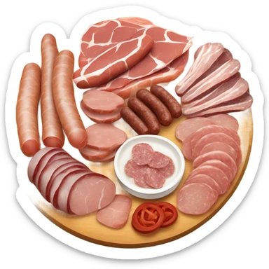 Wurst- & Aufschnittprodukte sticker