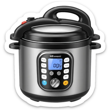 Create a imoji for pressure cooker sticker