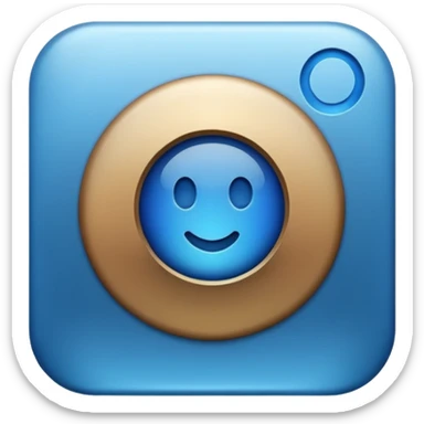 Like Instagram blue tick emoji sticker