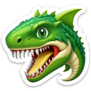 dangerous creature  sticker