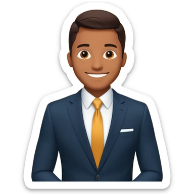 business magazine cover inspired by Forbes, with a strong masculine aesthetic. sticker