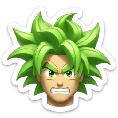 Broly  sticker