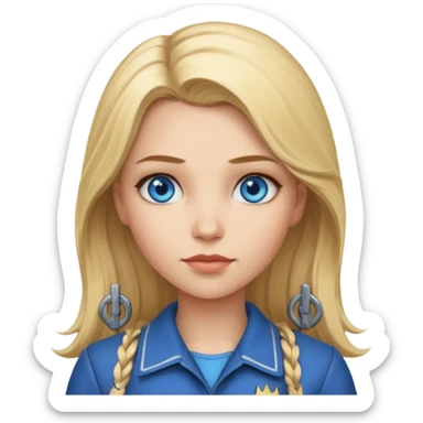 Lucy from Fallout TV show sticker