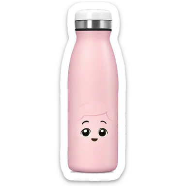 baby pink owala water bottle sticker