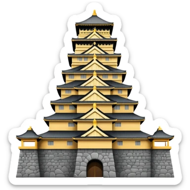 Osaka Castle sticker