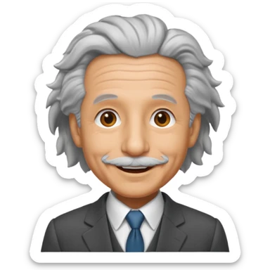 einstein sticker