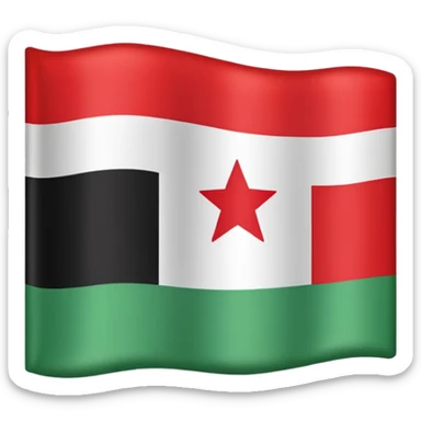 syrian flag sticker