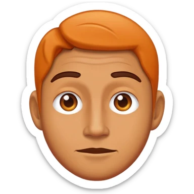 Jerry Orange  sticker