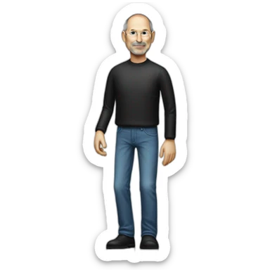Steve Jobs qui casse un Samsung sticker