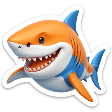Touquin le chien requin de Nickelodeon sticker