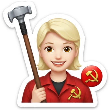 Communist sticker