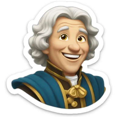 Laughing Lord Farquad sticker