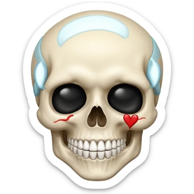💀😘 sticker