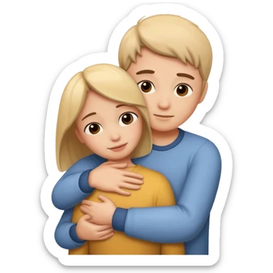 Hug sticker