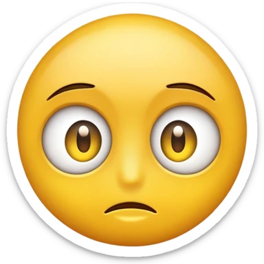 eye twitching emoji sticker