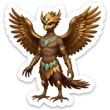 harpy mythological creatures sticker