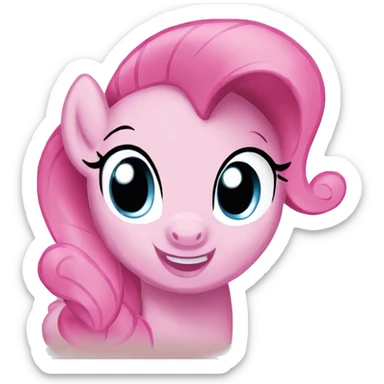 Pinkie pie sticker