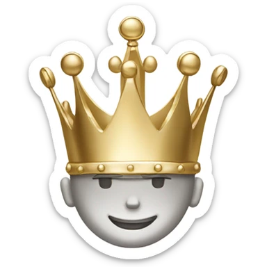 white gold rolex with a king crown sticker