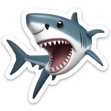 Shark sticker